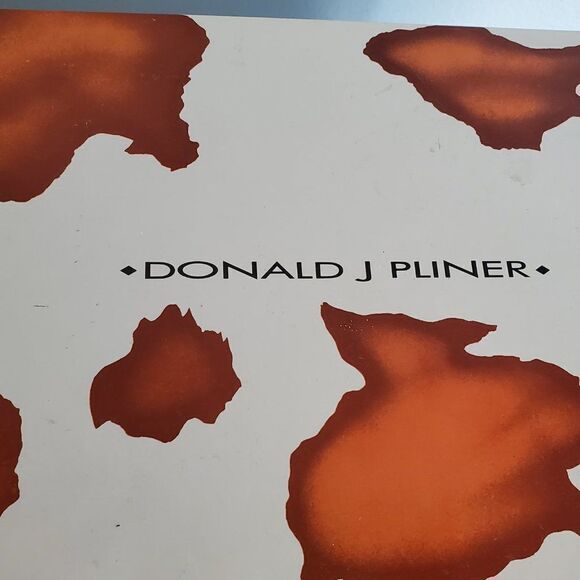 Donald Pliner Black Microfiber/Suede Wedges-9.5M - Picture 4 of 6